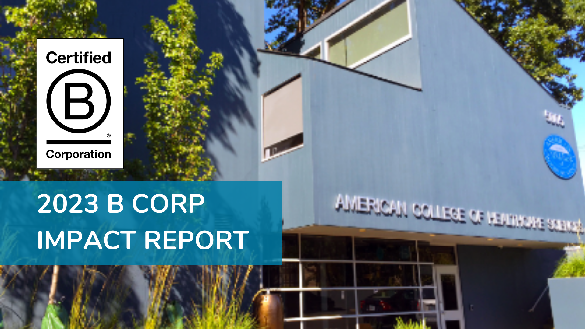 ACHS's 2023 B Corp Impact Report: Insights For A Sustainable Future